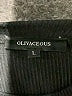 Olivaceous Black Short Sleeve Turtleneck Size L - photo 7