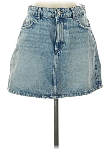 Zara Denim Skirt (view 1)
