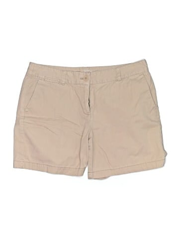 Ann Taylor LOFT Outlet Khaki Shorts (view 1)