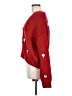 Forever 21 100% Acrylic Hearts Red Cardigan Size M - photo 5