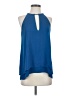 Banana Republic 100% Polyester Blue Sleeveless Blouse Size S - photo 1