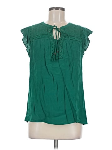 Pale Sky Sleeveless Blouse (view 1)