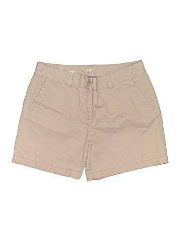 Ann Taylor LOFT Outlet Khaki Shorts (view 1)