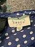 Ember 100% Polyester Polka Dots Blue Sleeveless Blouse Size M - photo 4