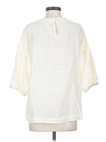 Apiece Apart 3/4 Sleeve Blouse (view 2)