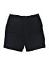 Talbots Solid Black Shorts Size 8 (petite) - photo 1