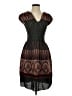 Max Studio Graphic Black Cocktail Dress Size XS - photo 1