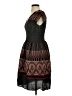 Max Studio Graphic Black Cocktail Dress Size XS - photo 5