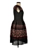 Max Studio Graphic Black Cocktail Dress Size XS - photo 4