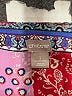 Chico's 100% Polyester Color Block Red Short Sleeve Blouse Size XL (3) - photo 7
