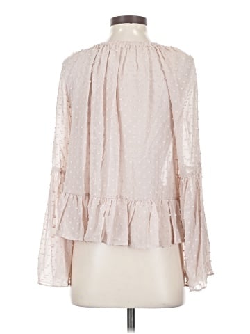 Ulla Johnson Long Sleeve Silk Top (view 2)