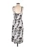 West Loop Print Gray Casual Dress Size M - photo 2