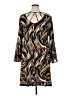 JBS Print Brown Casual Dress Size 1X - photo 2