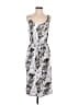 West Loop Print Gray Casual Dress Size M - photo 1