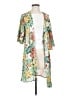 Umgee 100% Polyester Green Kimono Size S - photo 1