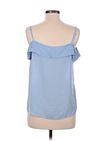 Aqua Sleeveless Top (view 2)