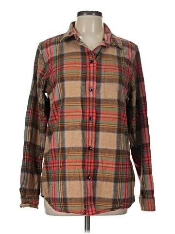 L.L.Bean Long Sleeve Button-Down Shirt (view 1)