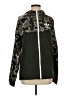 Adidas 100% Polyamide Camo Green Windbreaker Size S - photo 1