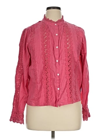 Jennifer & Grace Long Sleeve Blouse (view 1)