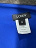 J.Crew 100% Rayon Color Block Blue Cocktail Dress Size 0 - photo 7