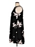 Chaps Floral Black Casual Dress Size XL - photo 5