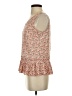 CATHERINE Catherine Malandrino 100% Polyester Orange Sleeveless Blouse Size S - photo 5