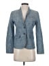 J.Crew Factory Store 100% Cotton Blue Blazer Size 00 - photo 1