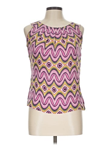 Tory Burch Sleeveless Silk Top (view 1)