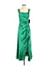 Taylor 100% Polyester Green Cocktail Dress Size 4 - photo 1