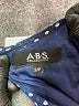 ABS Allen Schwartz 100% Polyester Polka Dots Blue Jumpsuit Size S - photo 4