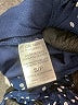 ABS Allen Schwartz 100% Polyester Polka Dots Blue Jumpsuit Size S - photo 5