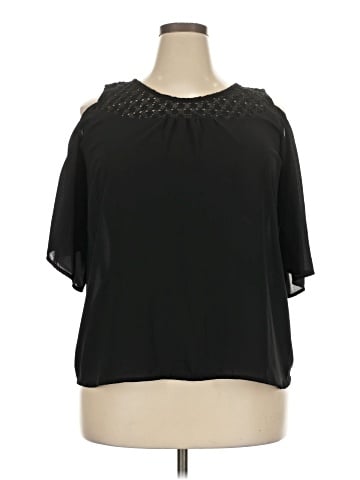 Signature Short Sleeve Blouse (view 1)