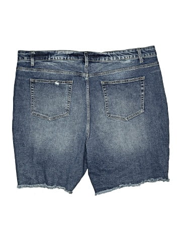 Terra & Sky Denim Shorts (view 2)