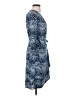 BCBGMAXAZRIA Print Blue Cocktail Dress Size XS - photo 4