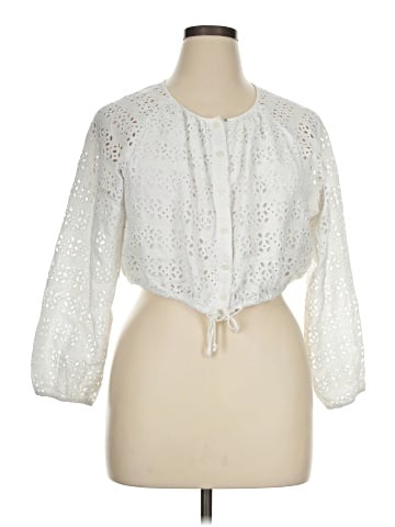 J.Crew 3/4 Sleeve Blouse (view 1)