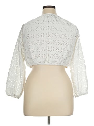 J.Crew 3/4 Sleeve Blouse (view 2)