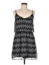 Speechless Print Black Casual Dress Size M (estimated) - photo 1