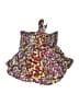 Aqua 100% Rayon Floral Yellow Skort Size L - photo 2