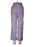 Haggar Solid Purple Casual Pants Size 12 - photo 2