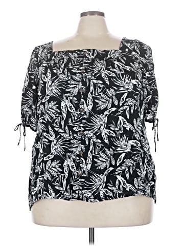 Angels Short Sleeve Blouse (view 1)