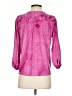 New Directions Pink 3/4 Sleeve Blouse Size S - photo 2