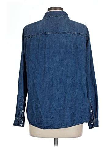 Torrid Long Sleeve Button-Down Shirt (view 2)