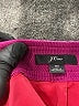 J.Crew 100% Wool Solid Purple Wool Skirt Size 10 - photo 4