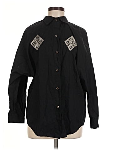 Karen Kane Long Sleeve Blouse (view 1)