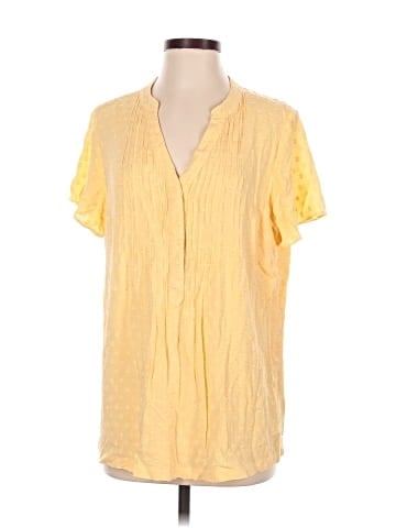 Soft Surroundings Short Sleeve Blouse (view 1)