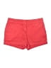 J.Crew 100% Cotton Solid Red Shorts Size 8 - photo 1