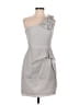 BCBGMAXAZRIA Gray Cocktail Dress Size 8 - photo 1