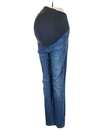 Madewell Maternity Over-the-Belly Skinny Jeans in Danny Wash: TENCEL&trade; Denim Edition (view 1)