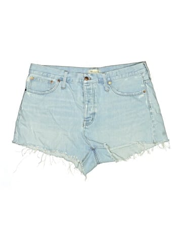 Madewell Relaxed Denim Shorts in Cedarcroft Wash (view 1)