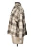 JOA 100% Cotton Plaid Tan Long Sleeve Button-Down Shirt Size L - photo 5